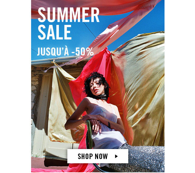 Summer Sale : jusqu'à -50% 
